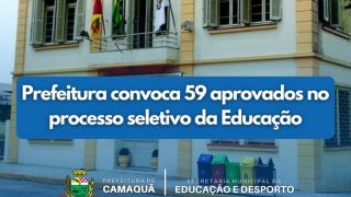 Prefeitura de Camaquã convoca 59 aprovados no processo seletivo da educação (lista completa)