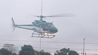 12 pacientes de Estrela e Candelária são transferidos de ambulância e helicóptero