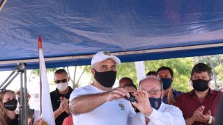 Poder Executivo de Eldorado do Sul entrega nova viatura à Brigada Militar