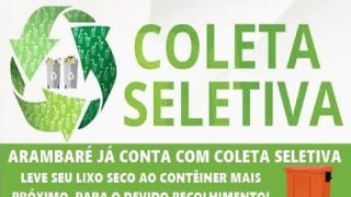 Comunicado importante da Prefeitura de Arambaré sobre coleta de lixo