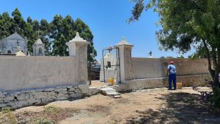 Cemitério dos Galpões, no interior de Camaquã, recebe manutenção