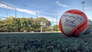 Jogos neste domingo, dia 22 de maio de 2022, abrem o 6º Campeonato Sesc de Futebol Sete em Camaquã