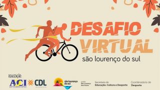 Desafio Esportivo Virtual é mais uma atração confirmada no 2º Festival de Inverno Lourenciano, em São Lourenço do Sul