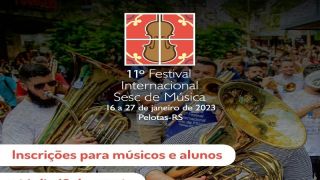 Abertas as inscrições para o Festival Sesc de Música até o dia 12 de agosto
