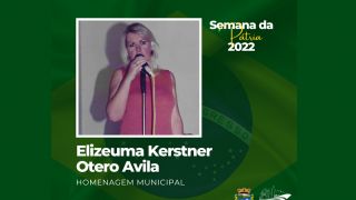 Professora Elizeuma Kerstner Otero Avila será homenageada na semana da pátria 2022, em Cerrito