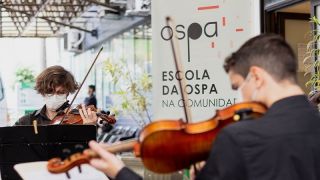 Escola de Música da OSPA retoma projeto que leva alunos para tocar em diferentes locais de Porto Alegre