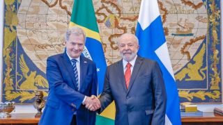 Presidentes do Brasil e da Finlândia falam em ampliar cooperação em várias frentes