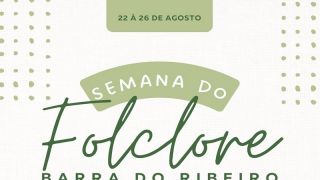 Venha celebrar o Folclore na Semana do Folclore de Barra do Ribeiro, de 22 a 26 de agosto