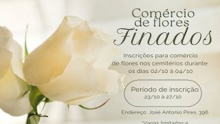 Prefeitura de Camaquã abre inscrições para venda de flores nos cemitérios durante o Dia dos Finados