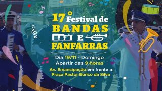 Vem aí o 17º Festival de Bandas e Fanfarras de Eldorado do Sul, em frente à Praça Central