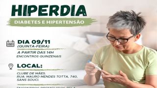 Secretaria de Saúde de Eldorado do Sul realiza encontro do “Grupo Hiperdia, Diabetes e Hipertensão”