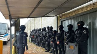 Instituto Penal de Passo Fundo passa por revista geral, com participação de 34 policiais