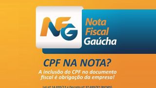 Prefeitura convoca a população a participar da Nota Fiscal Gaúcha para fortalecer comércio de Dom Feliciano 