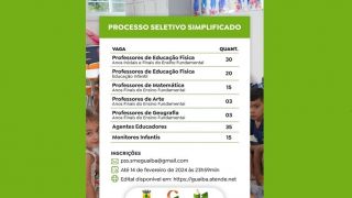 Prefeitura de Guaíba está com inscrições abertas para o Processo Seletivo Simplificado