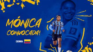 Zagueira das Gurias Gremistas, Mónica Ramos, é convocada para Seleção Colombiana 