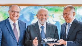 Presidente-executivo global do grupo Hyundai anuncia investimentos de US$ 1,1 bilhão no Brasil até 2032