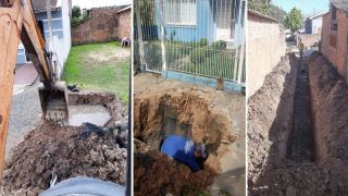 Melhorias na drenagem são realizadas pela Prefeitura, em três bairros de Camaquã