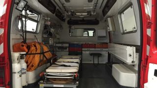 Dois homens são encaminhados ao Pronto Socorro de Pelotas, após acidente na BR-392, em Santana da Boa Vista 