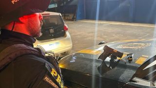 PRF prende na BR-116, em Caxias do Sul, dois homens com pistola furtada