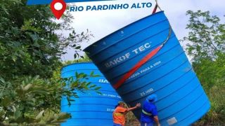 Dois novos reservatórios de água para melhorar o abastecimento no Rio Pardinho Alto, em Santa Cruz do Sul 