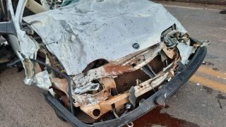 Homem, de Butiá, morre após colisão envolvendo três veículos no km 181 da BR-290, em Minas do Leão 