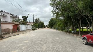 Calçamento na Rua Santa Catarina é concluído no Bairro São José, em Camaquã