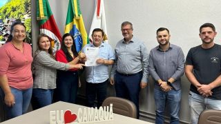 Camaquã recebe R$ 600 mil de emenda para construção da quadra coberta da Escola Santo Antônio
