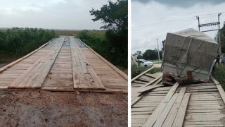 Prefeitura de Camaquã reconstrói ponte na Localidade de Banhado do Colégio