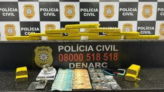 Polícia Civil prende suspeito de vender drogas com tornozeleira eletrônica na Capital