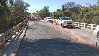 DNIT antecipa liberação de veículos pesados na ponte sobre o Arroio Bossoroca, em São Sepé