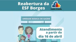 Retorno das atividades na Estratégia Saúde da Família – ESF Borges, em Tapes