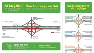 Dia 24 de abril: Ecosul intensifica monitoramento em São Lourenço do Sul durante bloqueio na BR-116