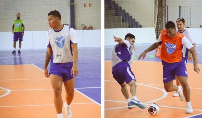 Fabrício Melo, que fazia parte do elenco do Vélez Camaquã de Futsal, vai trocar os tênis pela chuteira