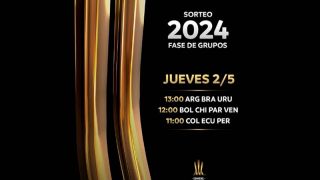 Assistir ao Vivo o sorteio dos grupos da CONMEBOL Libertadores Futsal 2024, quinta, dia 2 de maio