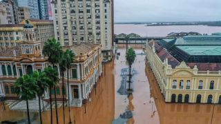 Enchentes no RS: Aeroporto de Porto Alegre suspende voos por tempo indeterminado
