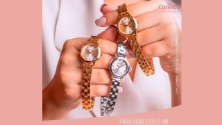 Relógios da marca Condor, com pagamento facilitado, na Tic-Tac Relojoaria e Óptica, em Camaquã